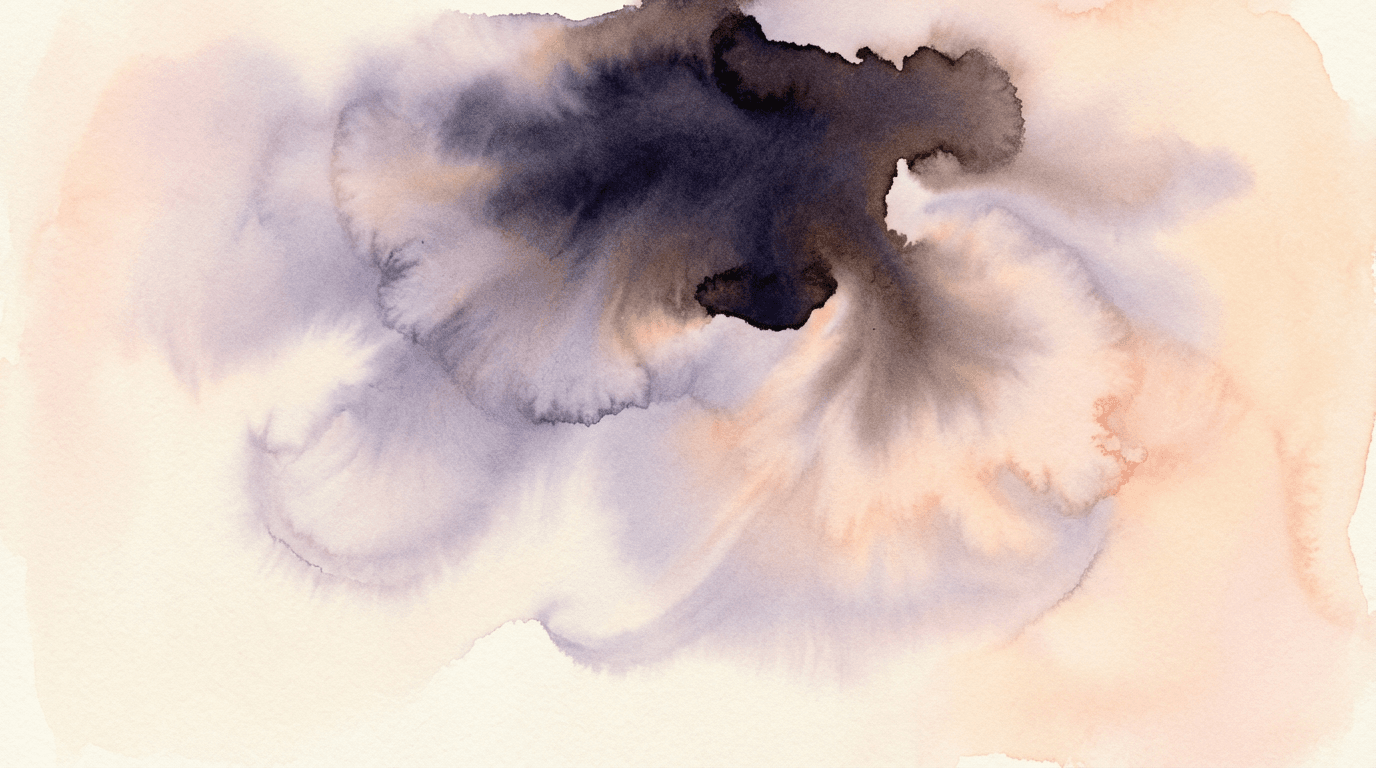 Fox mascot sitting with its reflection visible — shadow work illustration